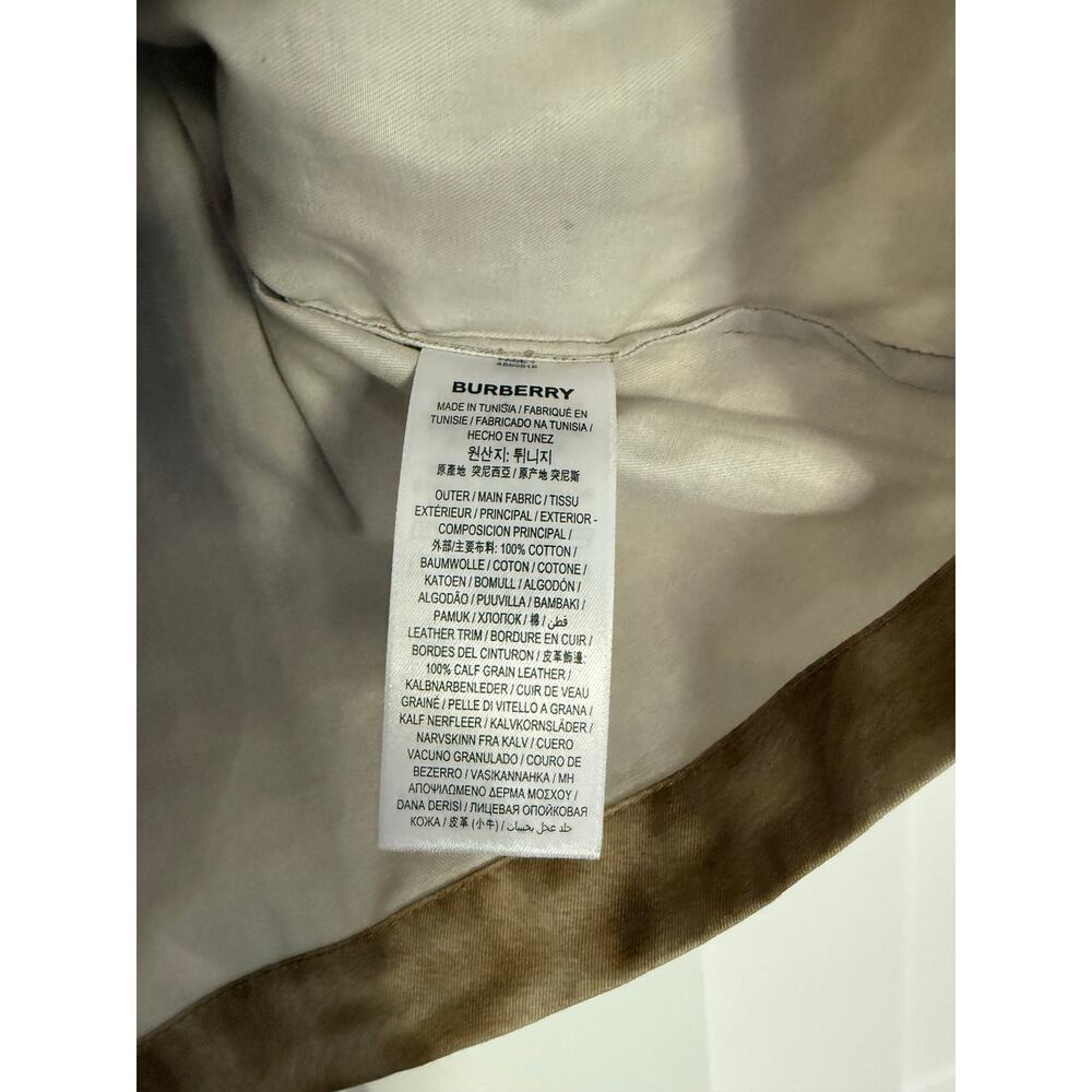 $740 New Burberry Animal Print Cotton Zip Shirt - US 2 - Picture 9 of 10